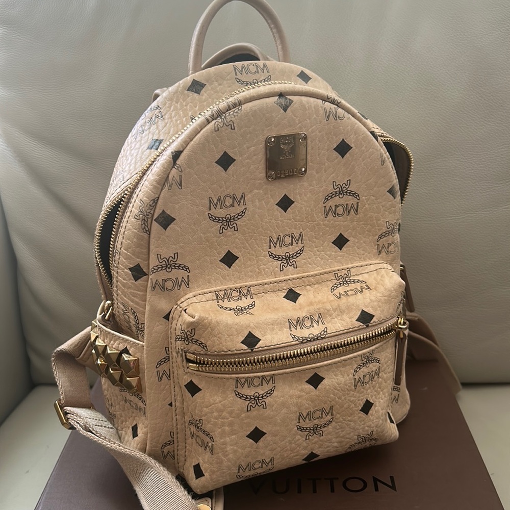 Mcm Stark Mini Backpack